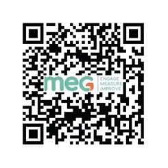 Patient Feedback QR Code labelled with MEG: Engage, Measure, Improve